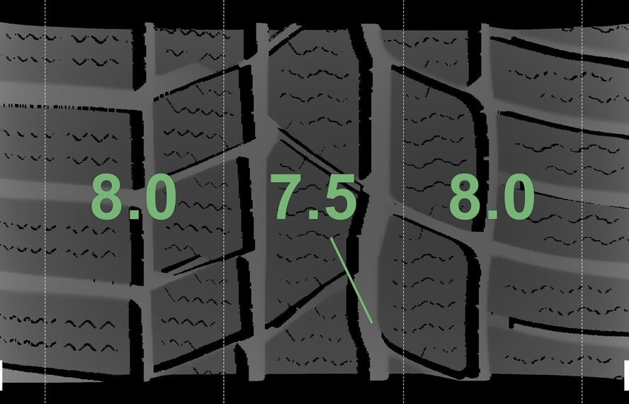 Mercedes Mercedes A B CLA Klasse W176 W117 W246 17 inch Continental Winterbanden Origineel