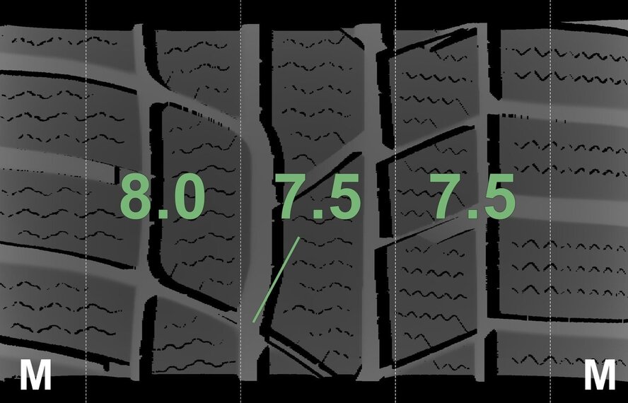 Mercedes Mercedes A B CLA Klasse W176 W117 W246 17 inch Continental Winterbanden Origineel