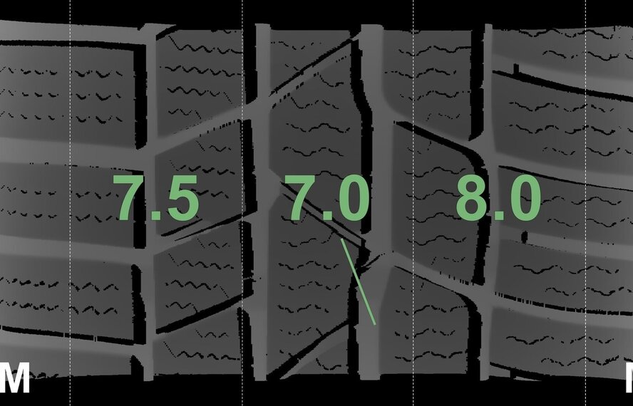 Mercedes Mercedes A B CLA Klasse W176 W117 W246 17 inch Continental Winterbanden Origineel
