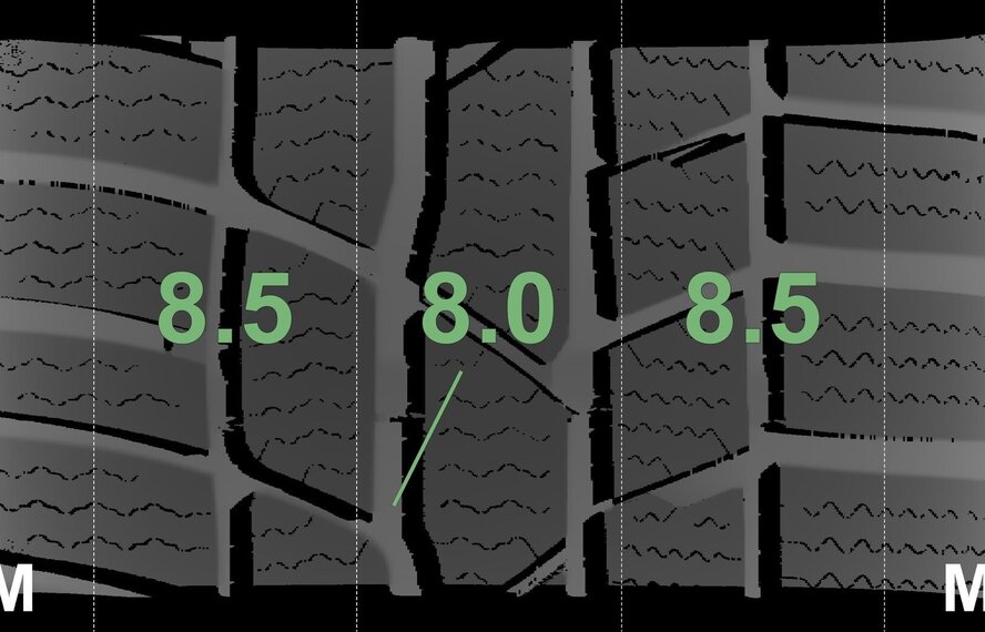 Mercedes Mercedes A B CLA Klasse W176 W117 W246 17 inch Continental Winterbanden Origineel