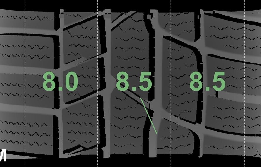 Mercedes Mercedes A B CLA Klasse W176 W117 W246 17 inch Continental Winterbanden Origineel