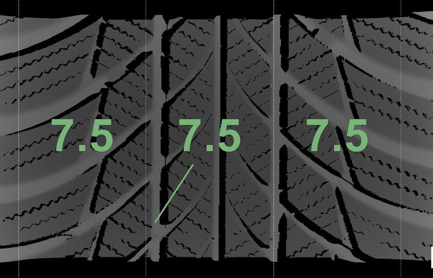 Mercedes Mercedes A B CLA Klasse W177 C118 W247 17 inch Bridgestone Winterbanden Origineel