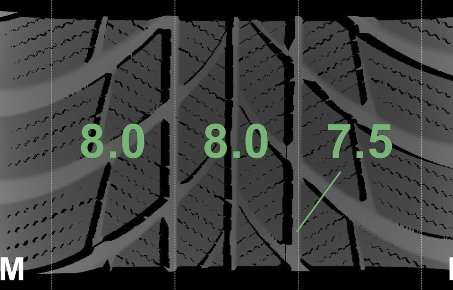 Mercedes Mercedes A B CLA Klasse W177 C118 W247 17 inch Bridgestone Winterbanden Origineel