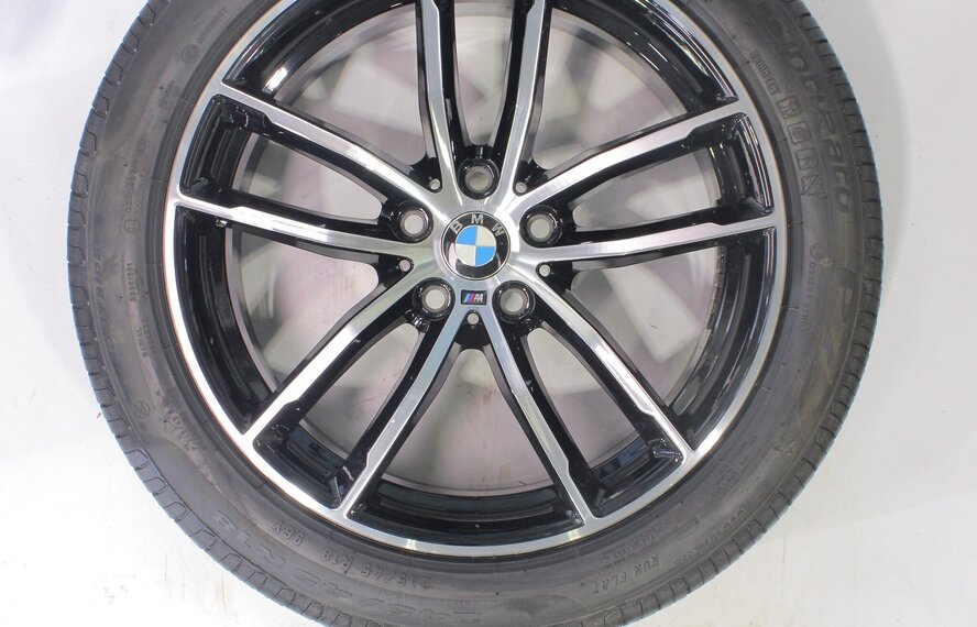 BMW BMW 5 serie G30 G31 8 serie G14 G15 G16 662M 18 inch velgen Pirelli Runflat Zomerbanden Nieuw Origineel