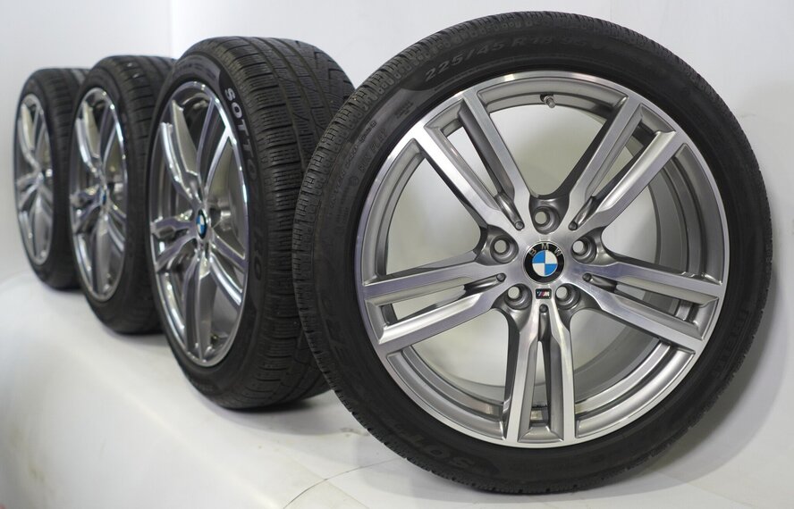 BMW BMW 2 serie F45 F46 Active Gran Tourer 486M 18 inch velgen Pirelli Runflat Winterbanden Origineel