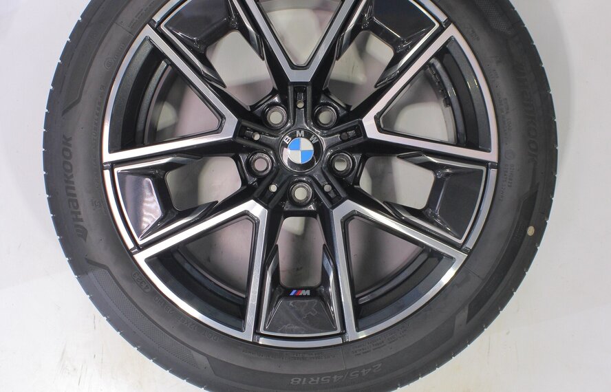 BMW BMW 4 serie i4 G26 858M 18 inch velgen Hankook Zomerbanden Nieuw Origineel