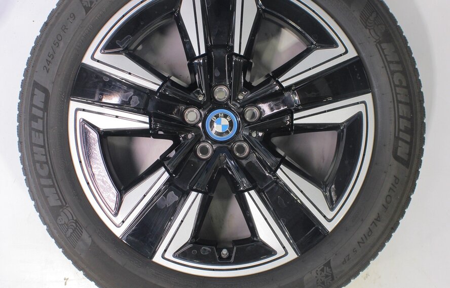BMW BMW iX3 G08 842 19 inch velgen Michelin Runflat Winterbanden Origineel