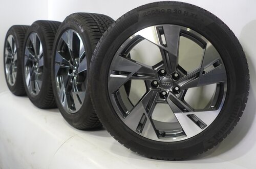 Audi Audi e-tron GE Q8 e-tron 20 inch velgen Continental Winterbanden Nieuw Origineel
