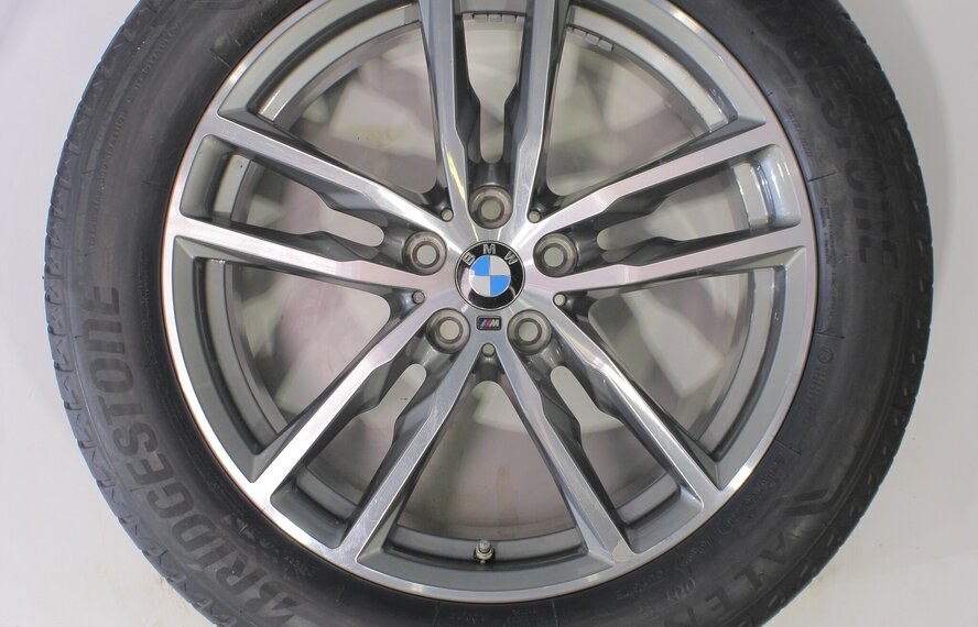 BMW BMW X3 X4 G01 G02 698M 19 inch velgen Bridgestone Zomerbanden Nieuw Origineel