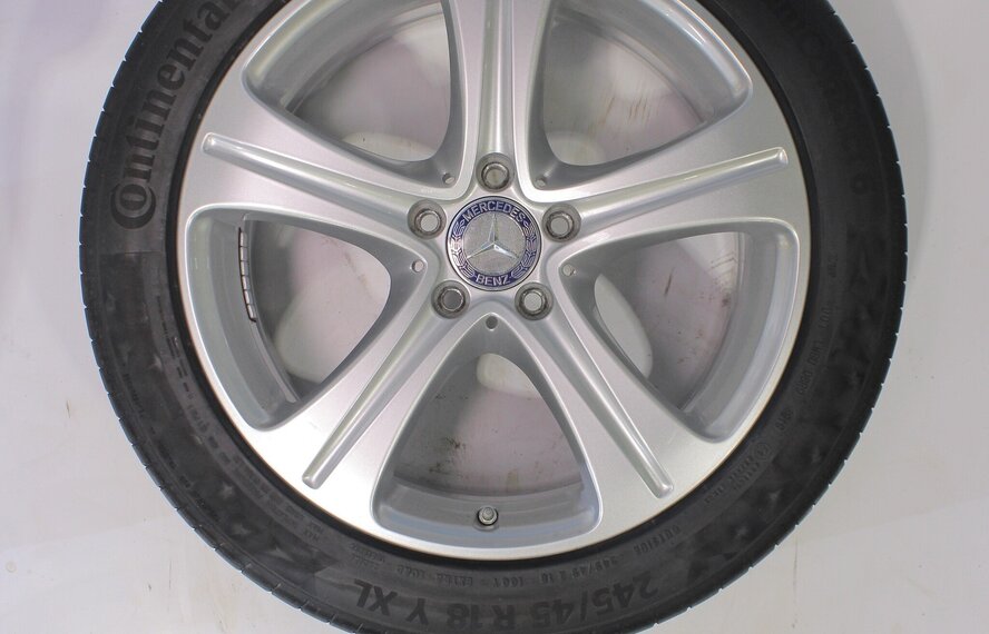 Mercedes Mercedes E Klasse W213 S213 18 inch velgen Continental Zomerbanden Origineel