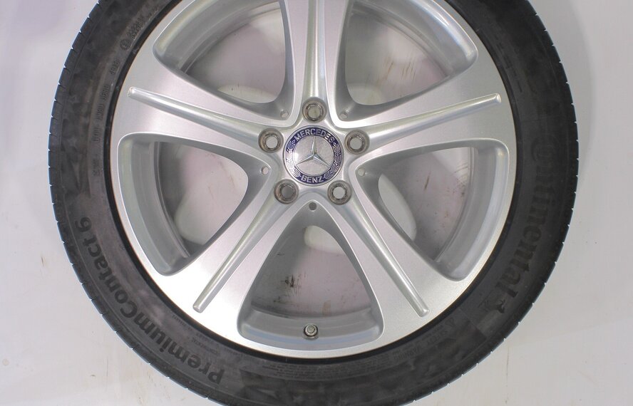 Mercedes Mercedes E Klasse W213 S213 18 inch velgen Continental Zomerbanden Origineel