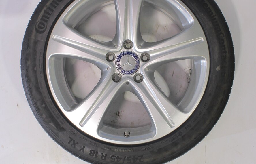 Mercedes Mercedes E Klasse W213 S213 18 inch velgen Continental Zomerbanden Origineel