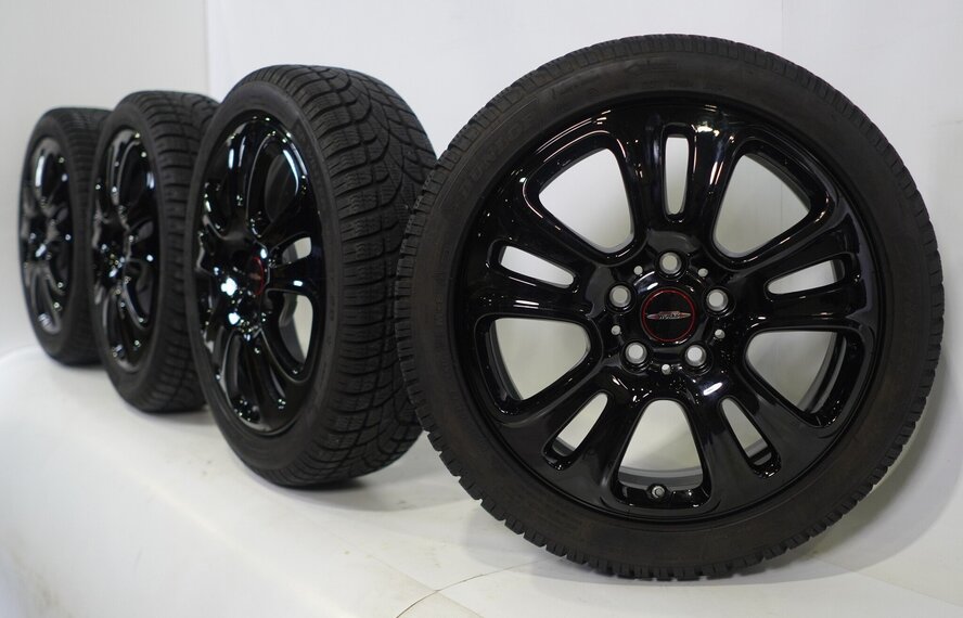 Mini Cooper / S / One / Cabrio F55 F56 F57 JCW510 17 inch velgen Dunlop Runflat Winterbanden Origineel