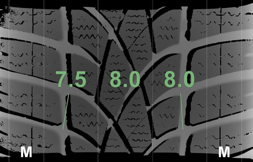 Mini Cooper / S / One / Cabrio F55 F56 F57 JCW510 17 inch velgen Dunlop Runflat Winterbanden Origineel