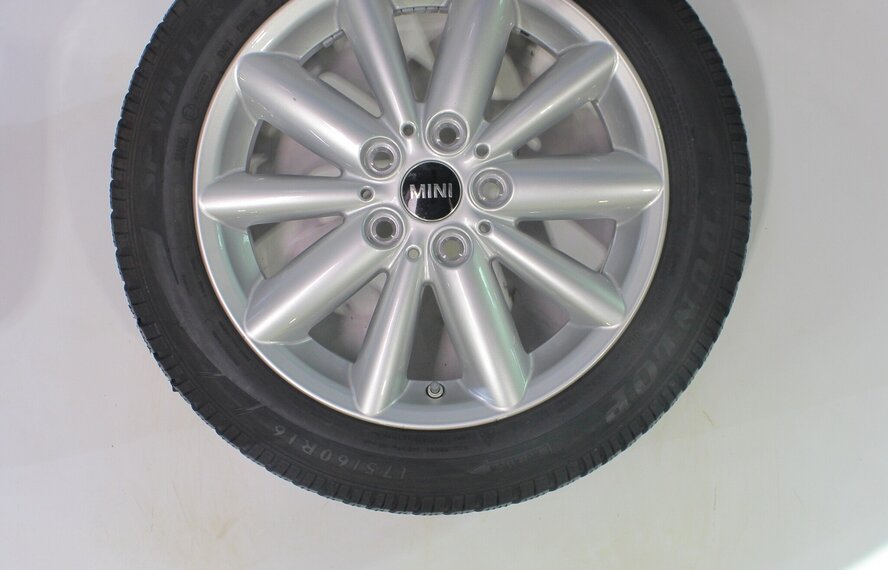 Mini Mini Cooper / S / One / Cabrio F55 F56 F57 508 16 inch velgen Dunlop Runflat Winterbanden Origineel