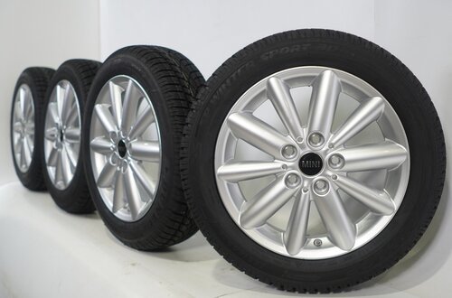 Mini Cooper / S / One / Cabrio F55 F56 F57 508 16 inch velgen Dunlop Runflat Winterbanden Nieuw Origineel