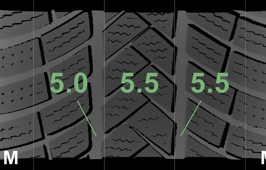 Audi Audi A6 4G C7 17 inch velgen Vredestein Winterbanden Origineel