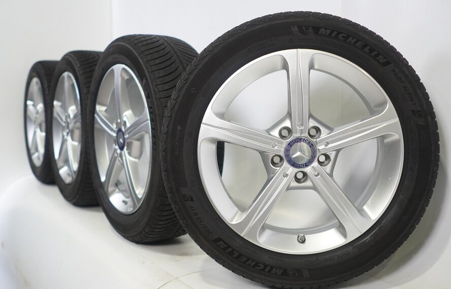 Mercedes Mercedes A B CLA Klasse W177 C118 W247 17 inch velgen Michelin Winterbanden Origineel
