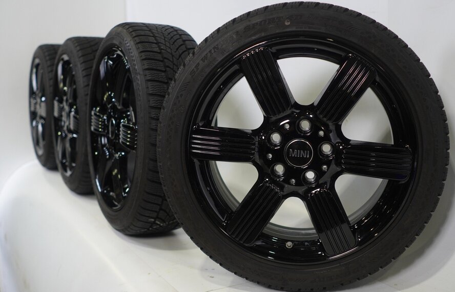 Mini Mini Cooper / S / One / Cabrio F55 F56 F57 525 17 inch velgen Dunlop Runflat Winterbanden Origineel