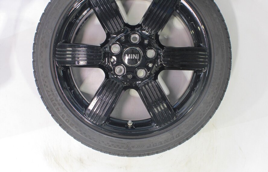 Mini Mini Cooper / S / One / Cabrio F55 F56 F57 525 17 inch velgen Dunlop Runflat Winterbanden Origineel
