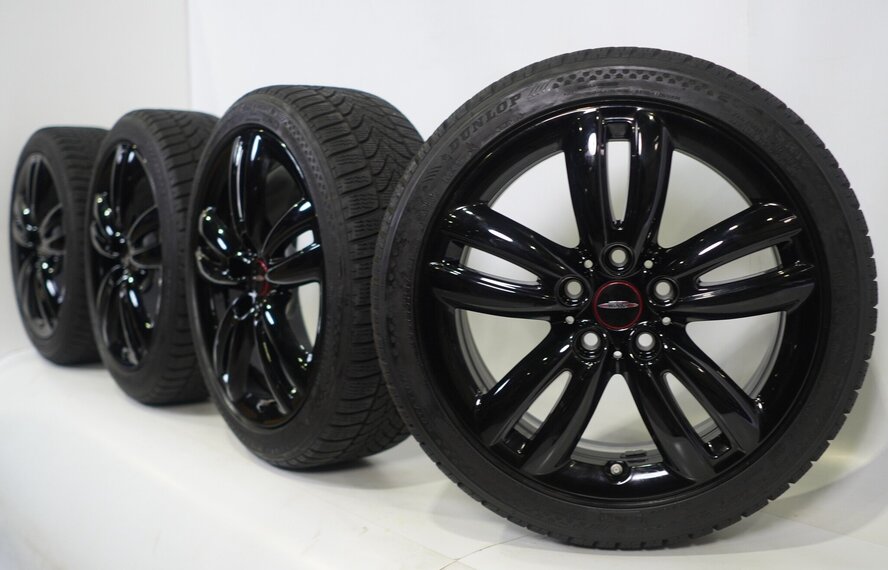 Mini Cooper / S / One / Cabrio F55 F56 F57 JCW501 17 inch velgen Dunlop Runflat Winterbanden Origineel