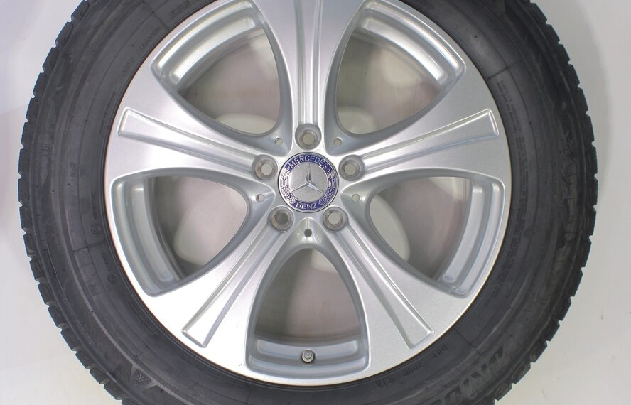 Mercedes Mercedes GLC X253 GLC Coupe C253 18 inch velgen Bridgestone Winterbanden Origineel