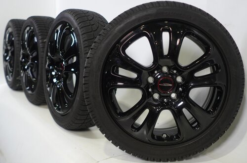 Mini Cooper / S / One / Cabrio F55 F56 F57 JCW510 17 inch velgen Dunlop Runflat Winterbanden Origineel