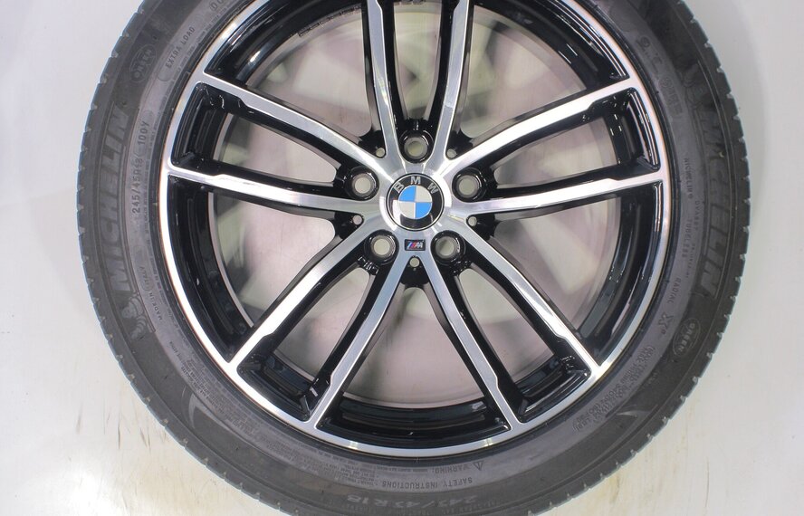 BMW BMW 5 serie G30 G31 8 serie G14 G15 G16 662M 18 inch velgen Michelin Runflat Zomerbanden Nieuw Origineel
