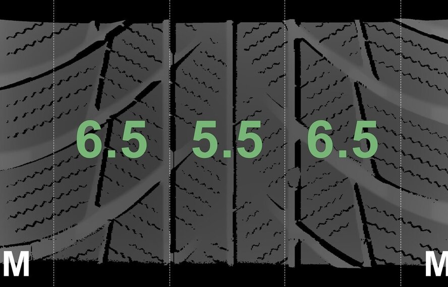 BMW BMW 5 6 serie F06 F10 F11 F12 F13 236 17 inch velgen Bridgestone Runflat Winterbanden Origineel