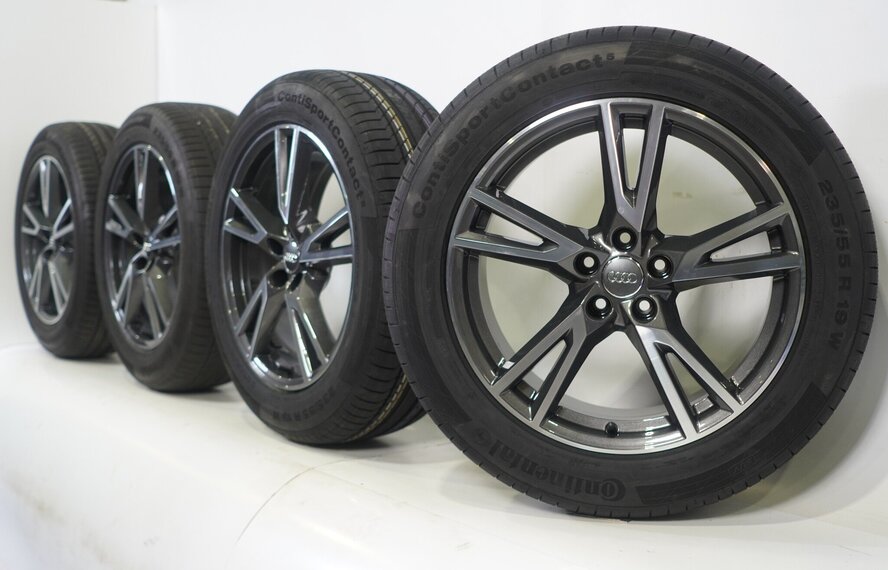 Audi Audi Q5 SQ5 80A 19 inch velgen Continental Zomerbanden Nieuw Origineel