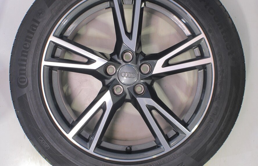 Audi Audi Q5 SQ5 80A 19 inch velgen Continental Zomerbanden Nieuw Origineel