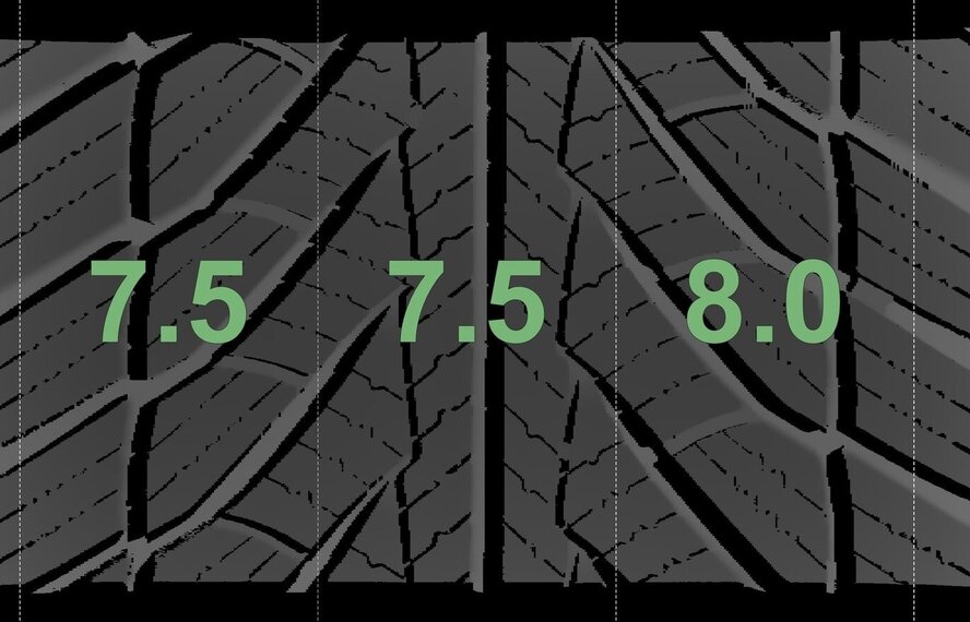 BMW BMW 5 serie G30 G31 8 serie G14 G15 G16 632 18 inch velgen Goodyear Winterbanden Origineel