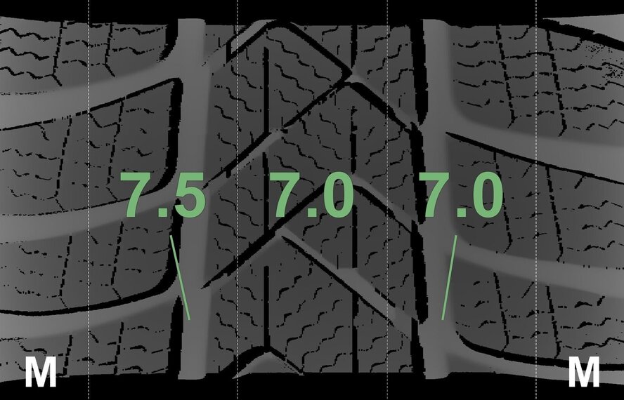 Volkswagen Volkswagen Golf 5 6 7 8 Belmont 17 inch velgen Pirelli Winterbanden Origineel