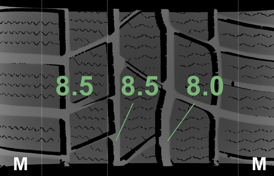 Mercedes Mercedes A B CLA Klasse W176 W117 W246 17 inch velgen Continental Winterbanden Origineel