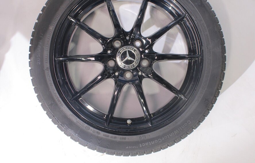 Mercedes Mercedes A B CLA Klasse W176 W117 W246 17 inch velgen Continental Winterbanden Origineel