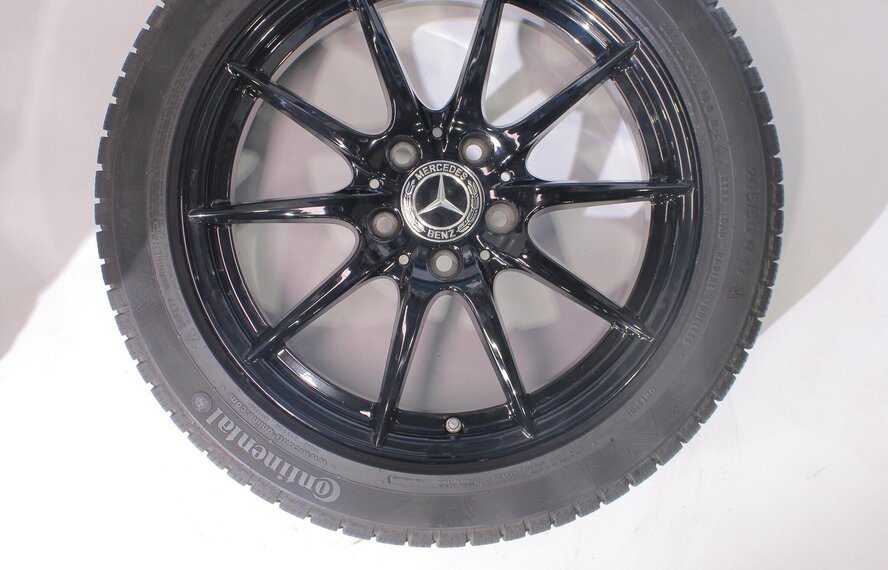 Mercedes Mercedes A B CLA Klasse W176 W117 W246 17 inch velgen Continental Winterbanden Origineel
