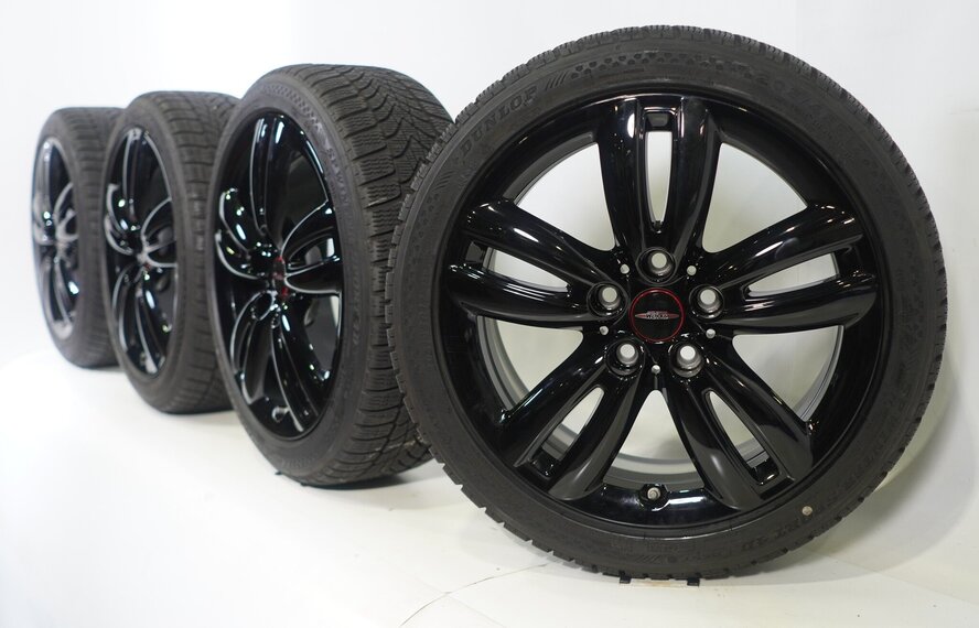Mini Mini Cooper / S / One / Cabrio F55 F56 F57 JCW501 17 inch velgen Dunlop Runflat Winterbanden Origineel
