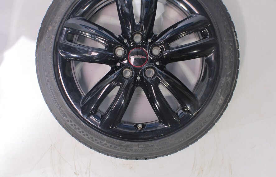 Mini Mini Cooper / S / One / Cabrio F55 F56 F57 JCW501 17 inch velgen Dunlop Runflat Winterbanden Origineel
