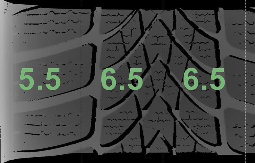 Mini Mini Cooper / S / One / Cabrio F55 F56 F57 JCW501 17 inch velgen Dunlop Runflat Winterbanden Origineel