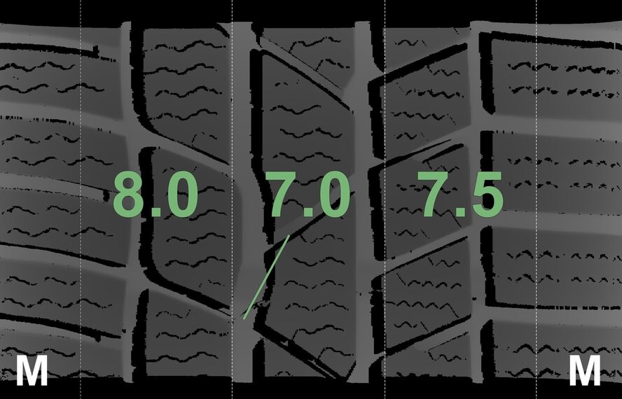 Mercedes Mercedes A B CLA Klasse W176 W117 W246 17 inch velgen Continental Winterbanden Origineel