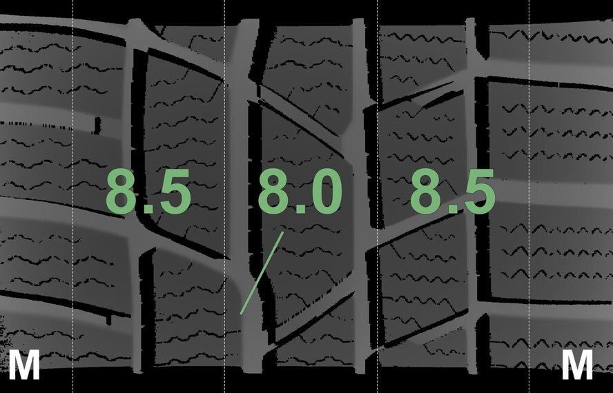 Mercedes Mercedes A B CLA Klasse W176 W117 W246 17 inch velgen Continental Winterbanden Origineel