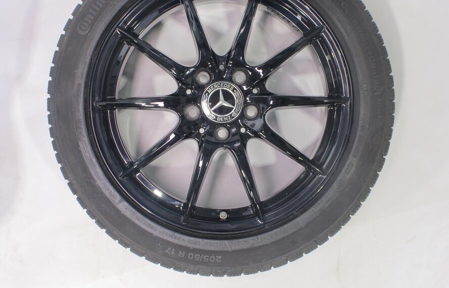 Mercedes Mercedes A B CLA Klasse W176 W117 W246 17 inch velgen Continental Winterbanden Origineel
