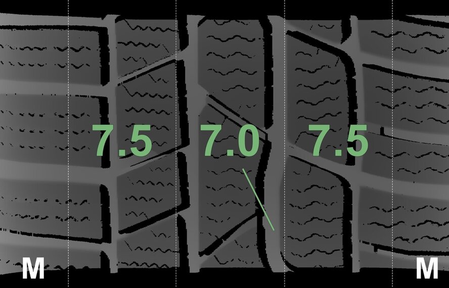 Mercedes Mercedes A B CLA Klasse W176 W117 W246 17 inch velgen Continental Winterbanden Origineel