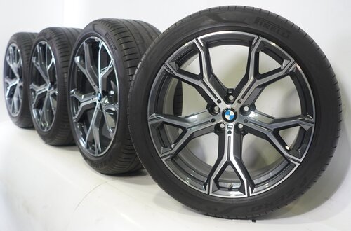 BMW BMW X5 G05 X6 G06 741M 21 inch velgen Pirelli Runflat Zomerbanden Origineel