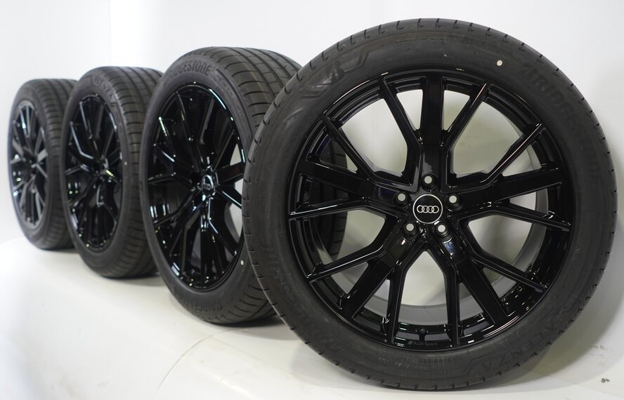 Audi Audi Etron 4KE 21 inch velgen Bridgestone Zomerbanden Nieuw Origineel