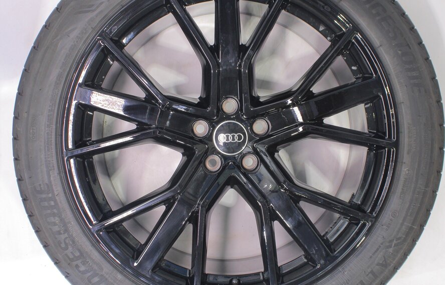 Audi Audi Etron 4KE 21 inch velgen Bridgestone Zomerbanden Nieuw Origineel