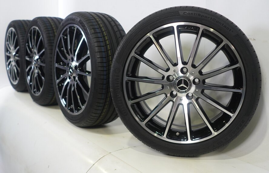 Mercedes Mercedes A B CLA Klasse W176 W117 W246 18 inch velgen Continental Zomerbanden Nieuw Origineel