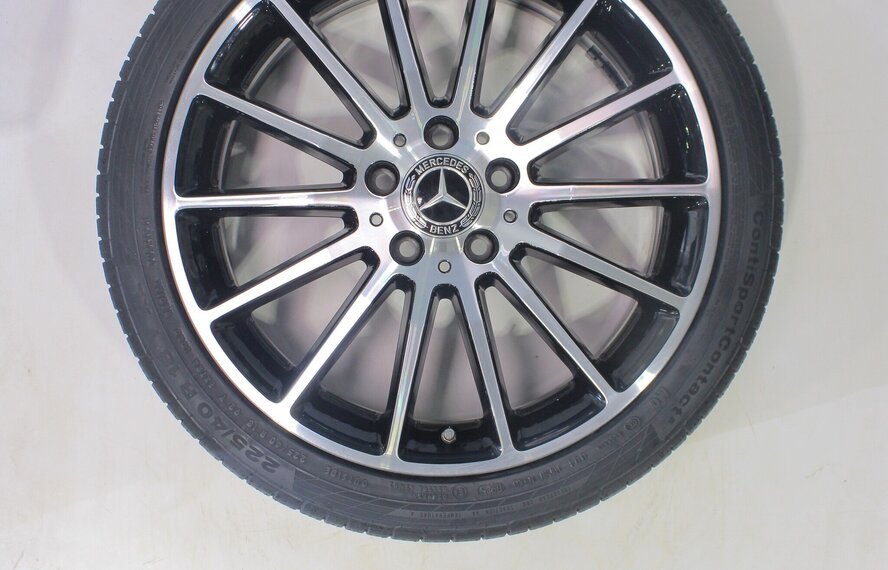 Mercedes Mercedes A B CLA Klasse W176 W117 W246 18 inch velgen Continental Zomerbanden Nieuw Origineel