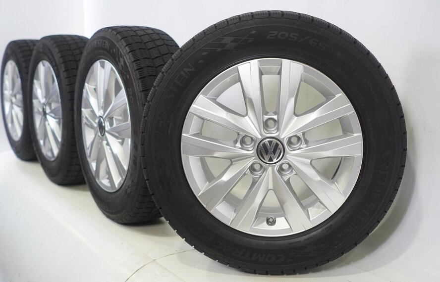 Volkswagen Volkswagen Transporter T6 Clayton 16 inch velgen Vredestein Winterbanden Origineel