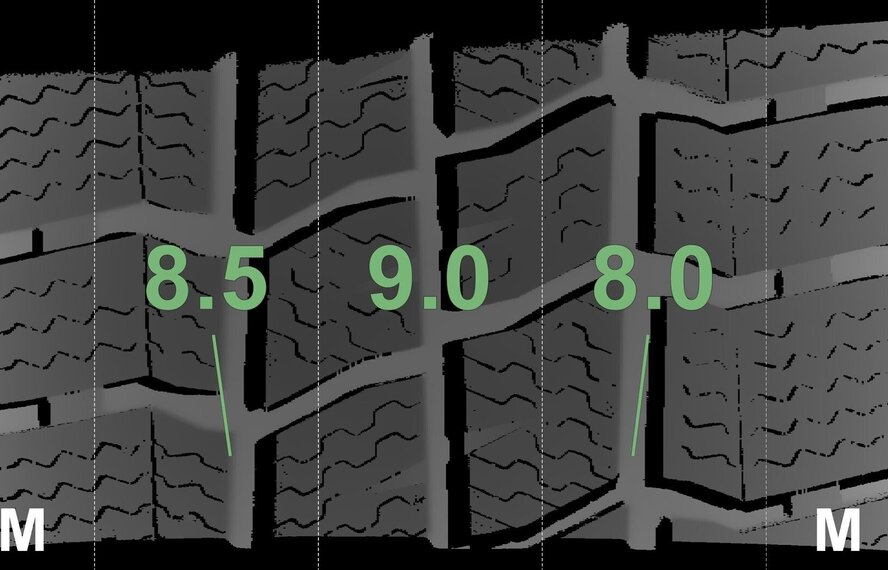 Volkswagen Volkswagen Transporter T6 Clayton 16 inch velgen Vredestein Winterbanden Origineel